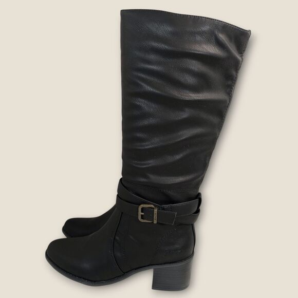 NEW Blowfish Malibu Women's Binda Vegan Leather Boot Black Local Sheriff 8.5M - Picture 5 of 12